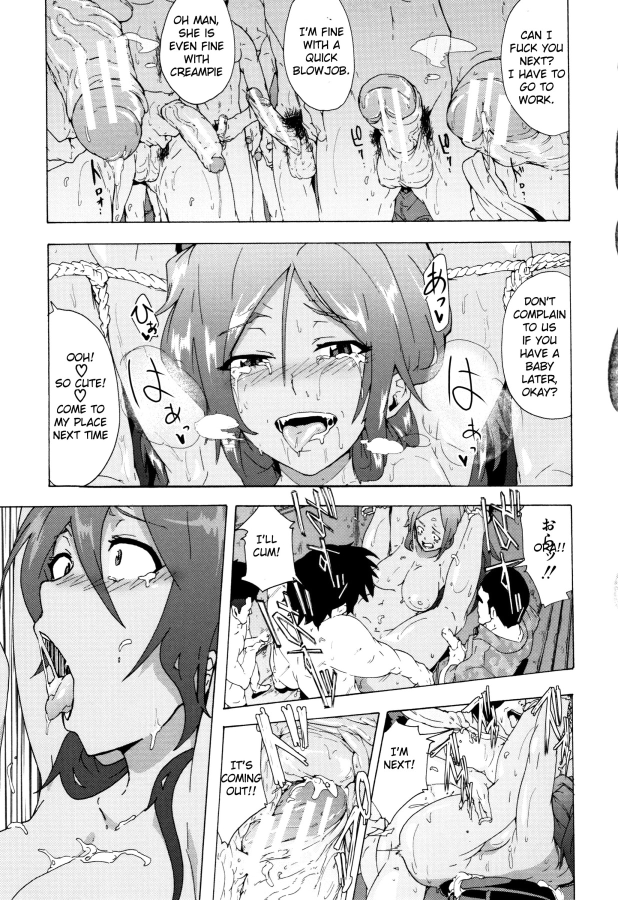 Hentai Manga Comic-Bitches Journey Ch.1-5-Read-106